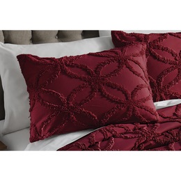 Solid Chenille Sham, , large