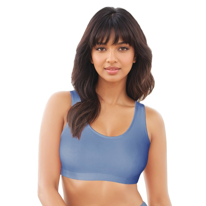 3-Pack Tank-Style Wireless Pull-on Bras, , large