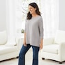 Hi-Low Pleated-Back Tunic, , large