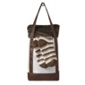Tote, Throw & Socks Gift Set, Brown, large