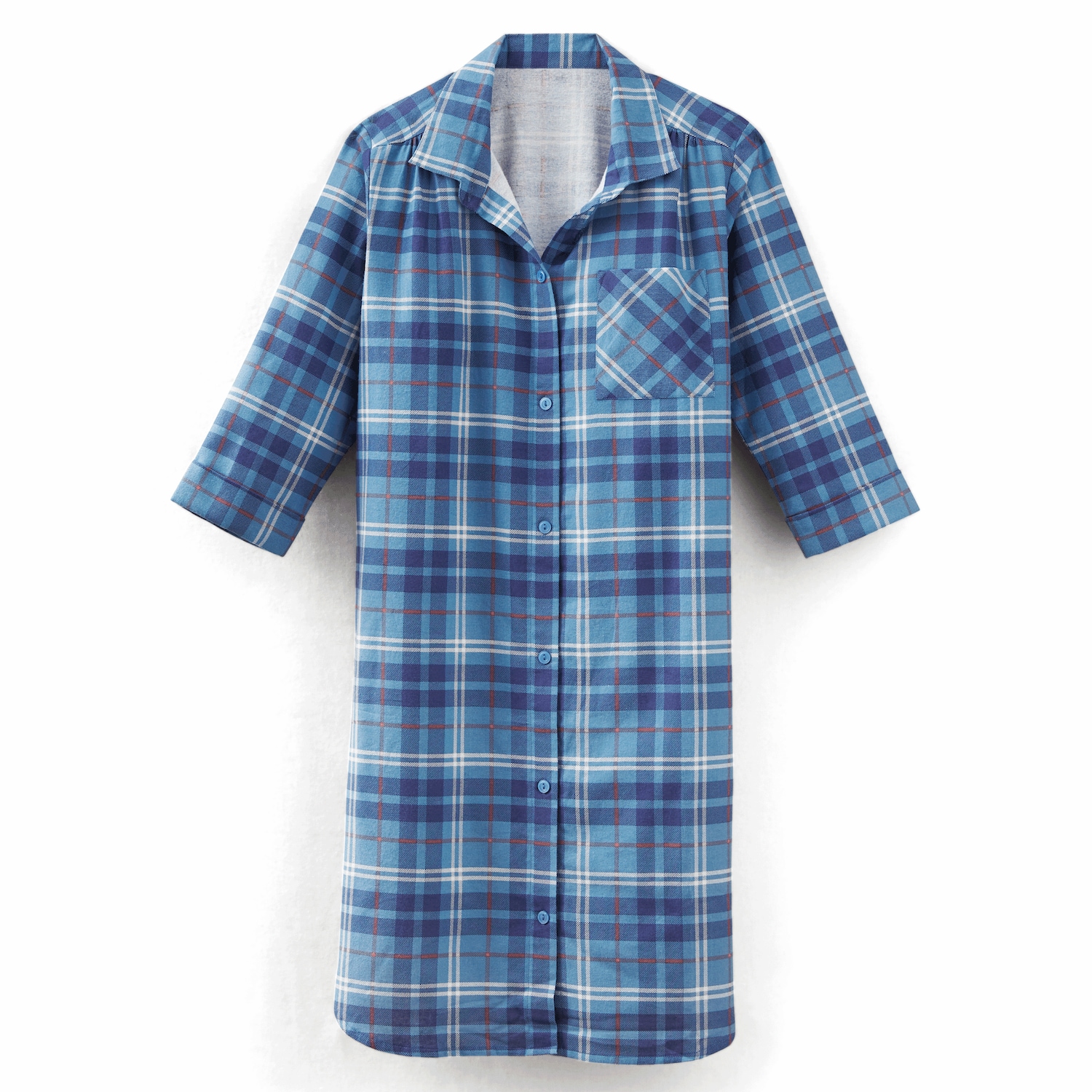 Printed Flannel PJs or Nightshirt Amerimark
