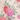 Ribbed Fleece Robe, Ivory Multi Floral, swatch