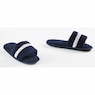 Women's Open Toe, Quilted Slipper, , large