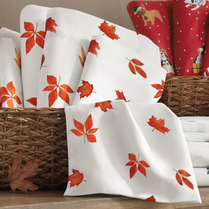 Novelty Seasonal Sheet Set, , large