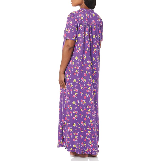 Long Knit Gowns, Violet, large