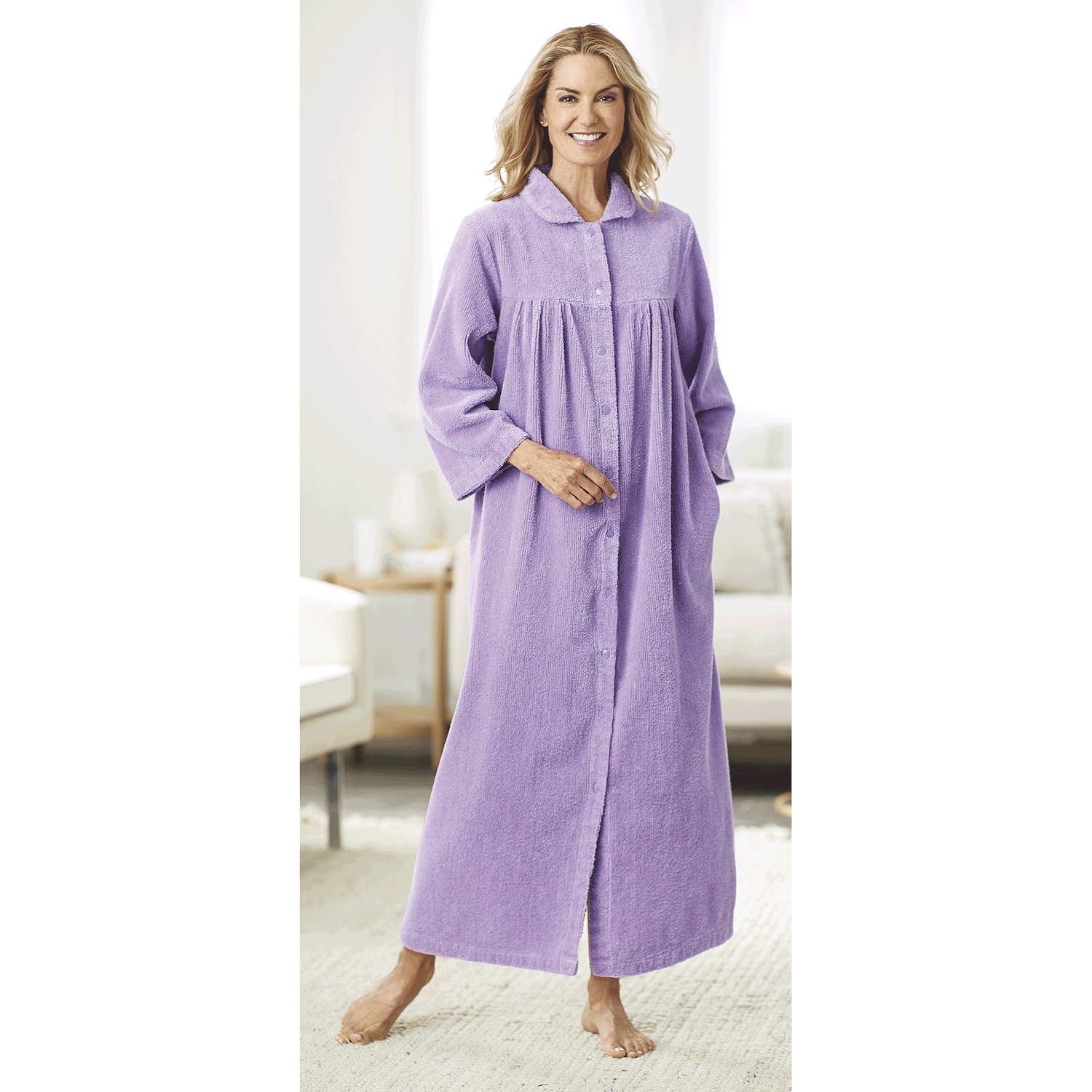 Long Chenille Robe Amerimark