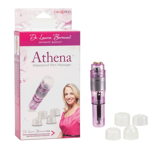 Dr. Laura Berman Athena Waterproof Mini Massager By Calexotics, , large