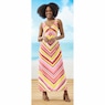 Maxi Mitered Stripe Sundress, , large
