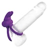 Silicone Rechargeable Dual Rockin' Rabbit Enhancer, , large