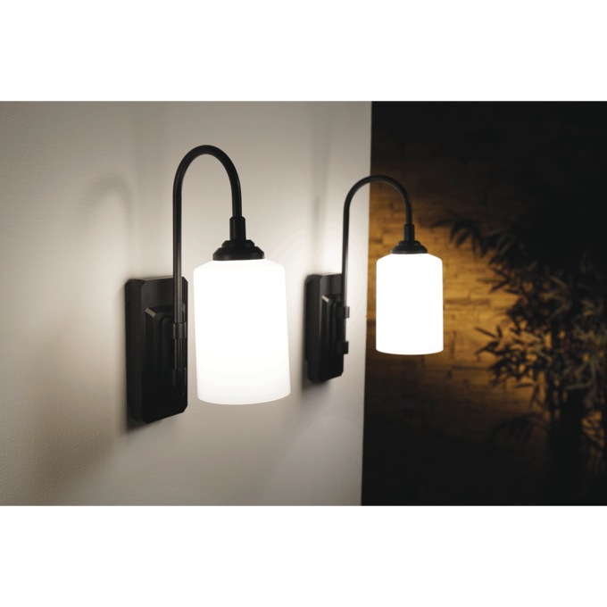 Smart Sconce, Black, large