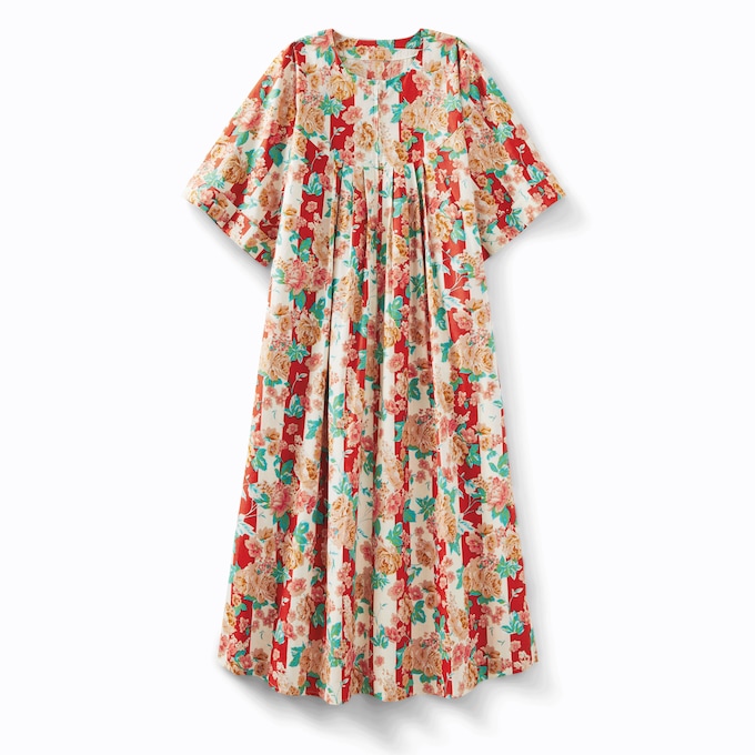 Long, Zip-Front Caftan, , large