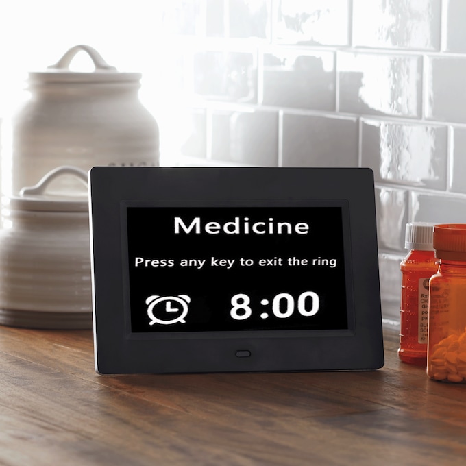 Digital Calendar Day Clock, , large