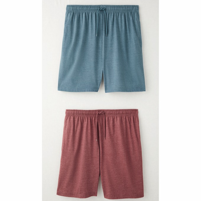 2-Pack Men's Lounging Shorts, , large