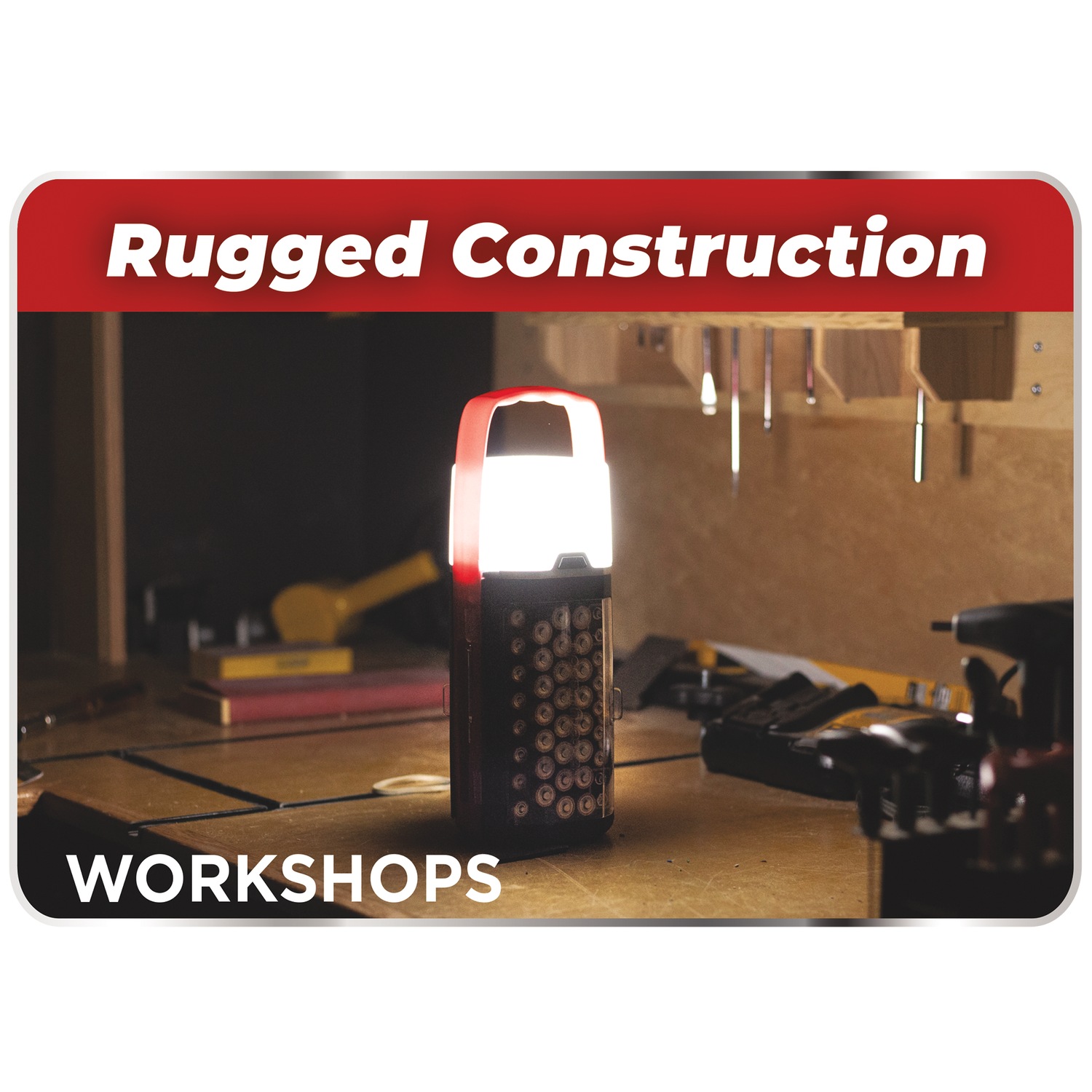 Battery Daddy Lantern with Battery Case Amerimark