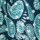 Teal Paisley