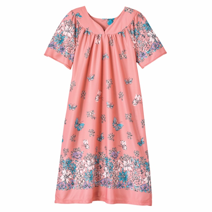 Sweetheart Neck Lounger, Berry Floral, large