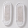 Bra Strap Comfort Pads, White, large