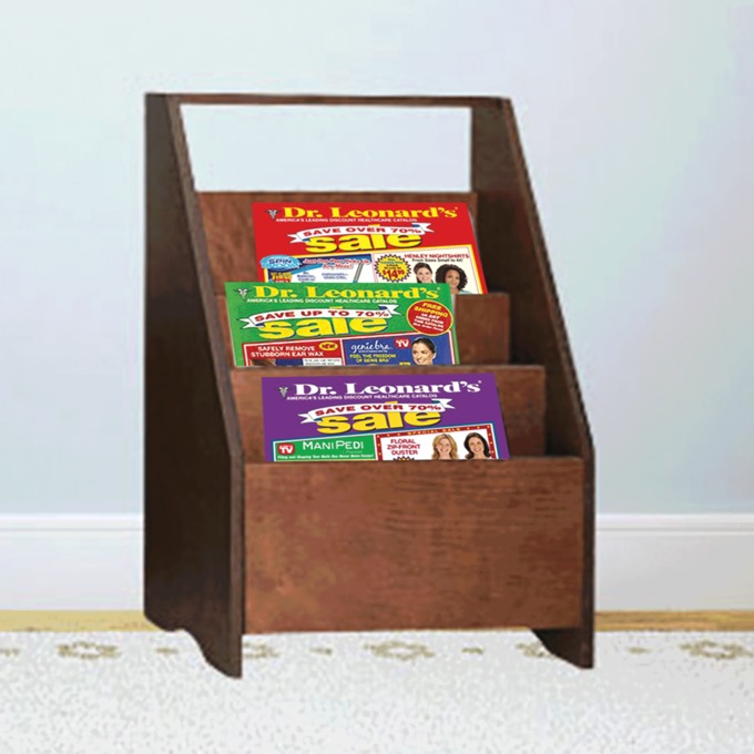 Space Saving Magazine Rack, , large
