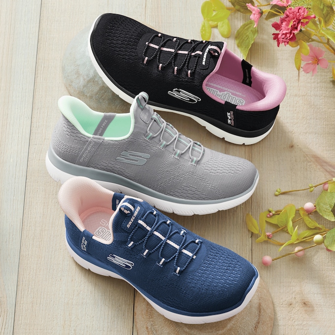 Women's Skechers Slip-Ins Summits Dream Shoe, , large