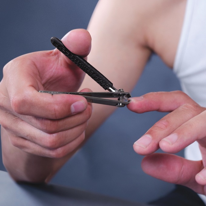 Set of 2 Non-Slip Nail Clippers, , large