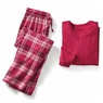 Men's Flannel PJ Set, , large