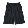 Knit Shorts - Solid and Print, Black, large