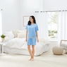 Contrast Trim Shorty PJ Set, , large
