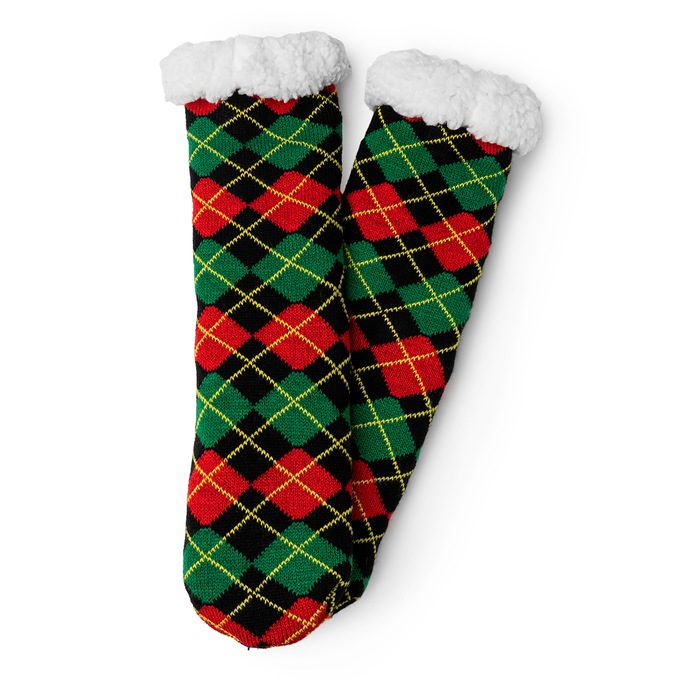 Two Left Feet Mistletoes Slipper Socks, , large