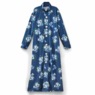 Ribbed Fleece Robe, , large