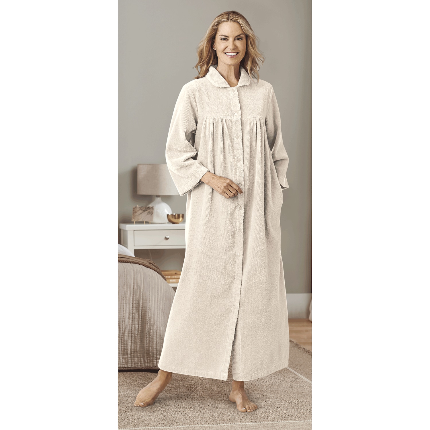 Long Chenille Robe Amerimark