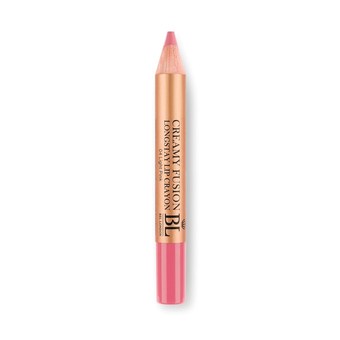 BEL London Creamy Fusion Longstay Lip Crayon, Light Pink, large