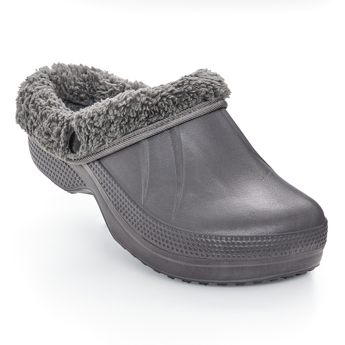Men's Fleece-Lined Clog, , large