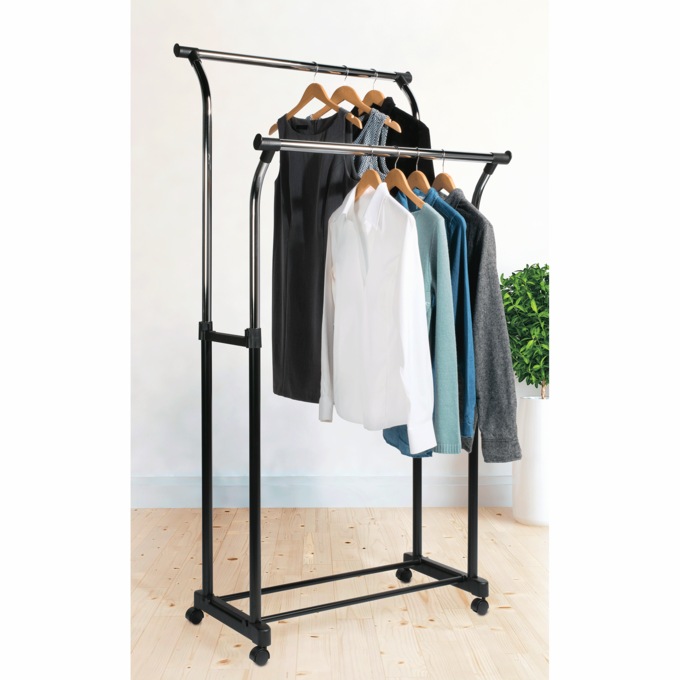 Double Flared Garment Rack, , large