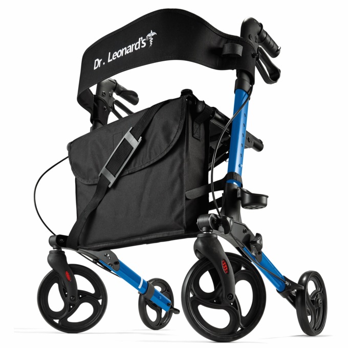 Dr. Leonard's&reg; Foldable Aluminum Rollator, , large