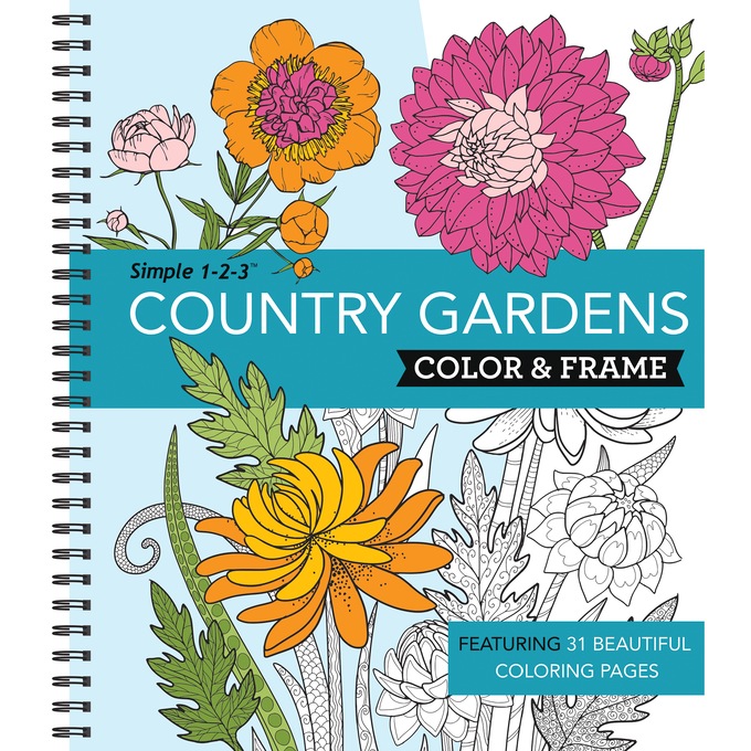 Color & Frame Coloring Book, , large
