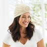 Rosette Knit Turban, , large
