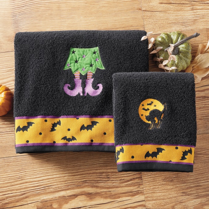 Holiday 2-Piece Bath Towel Set, , large