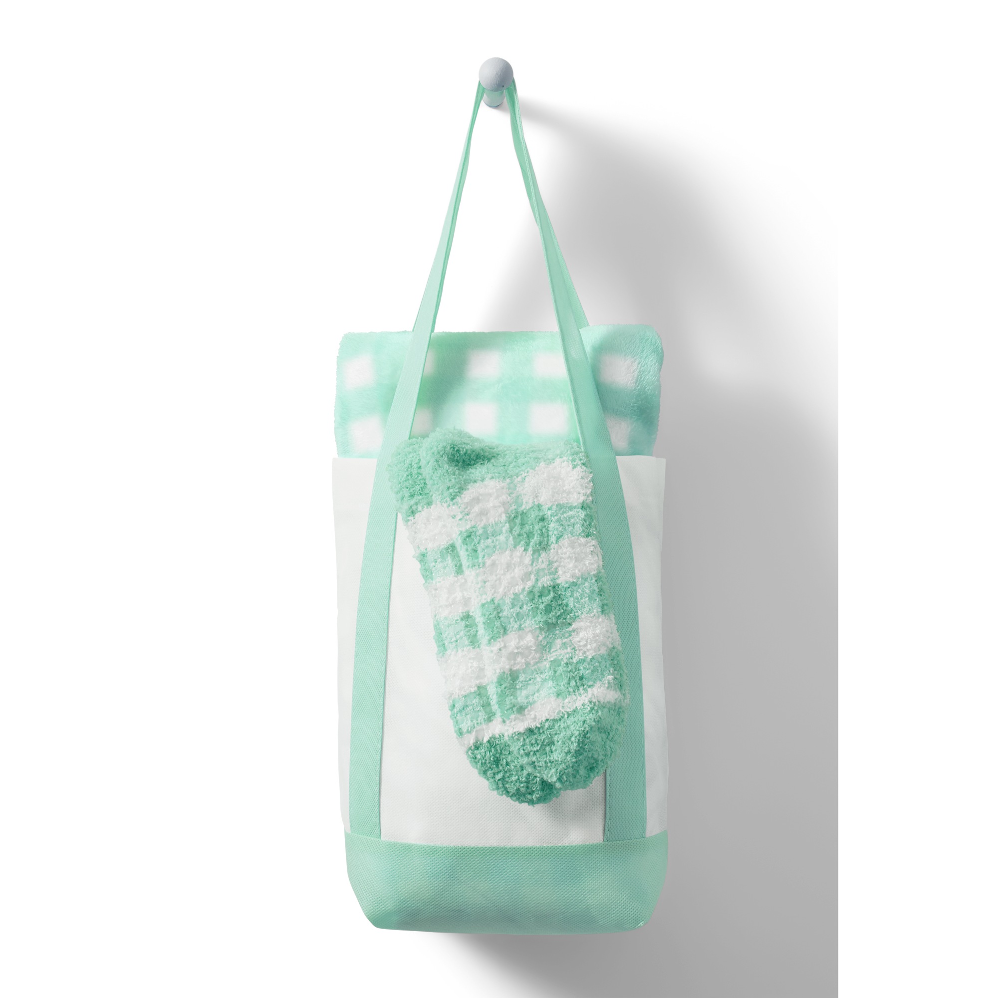 Tote, Throw & Socks Gift Set, , large