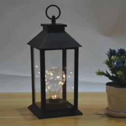 LED Metal Lantern, , large
