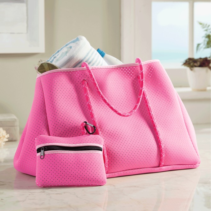 Bungee Trim Tote, , large