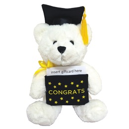 Graduation Musical Gift Card Holder Bear, , large