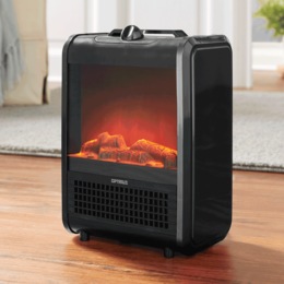 Optimus Mini Ceramic Fireplace, , large