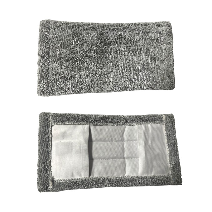 Set of 2 Wet/Dry Microfiber Mop Heads, , large