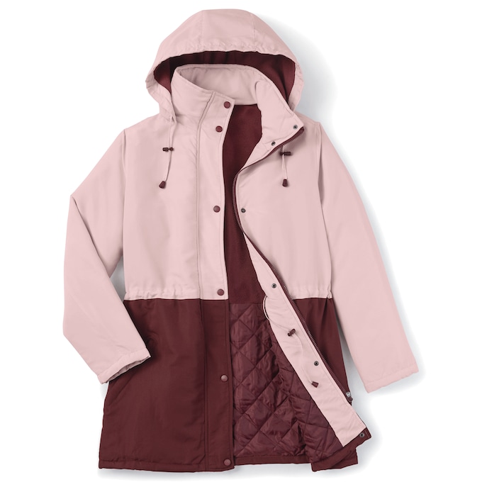 Women's Two-Tone Weather-Resistant Anorak, , large