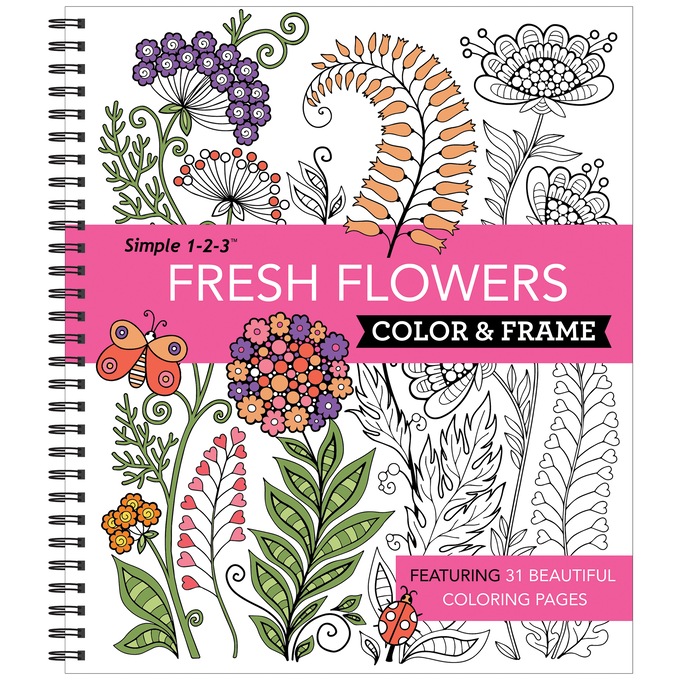 Color & Frame Coloring Book, , large