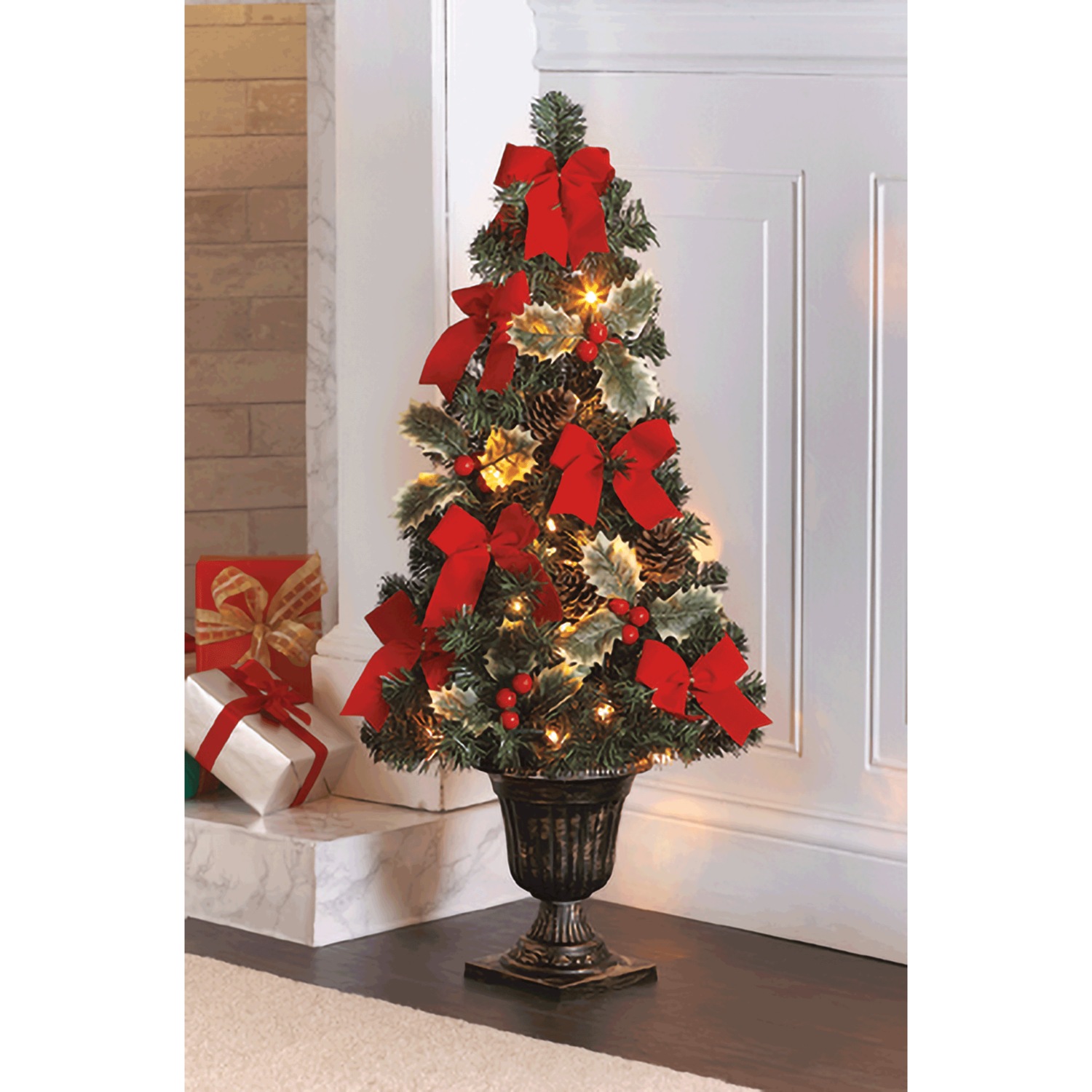 3' Lighted Christmas Tree Amerimark
