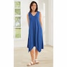 Handkerchief Hem Lounging Dress, , large