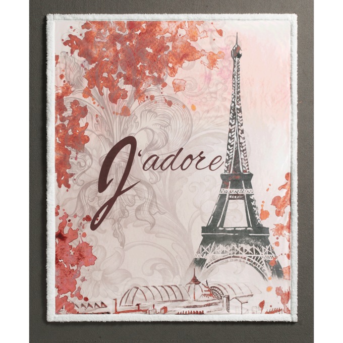 Novelty Sherpa Reversible Throw, , large