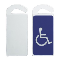 Set of 2 Handicap Placard Protectors, , large
