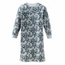Henley Cotton-Blend Sweatshirt Dress, , large